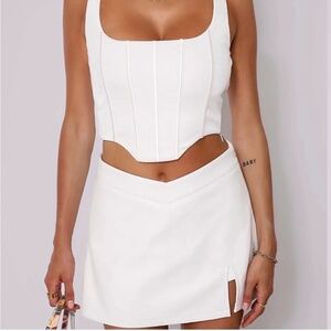 Tiger Mist Daphne Skort M White